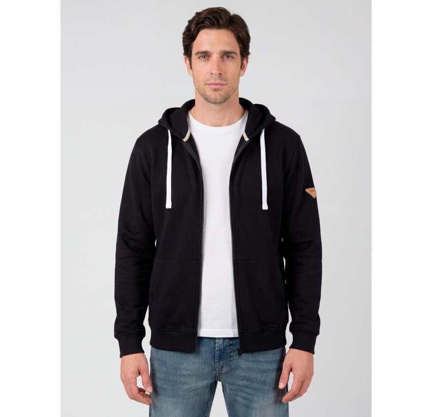 BASIC ZIP - UP HOODIE