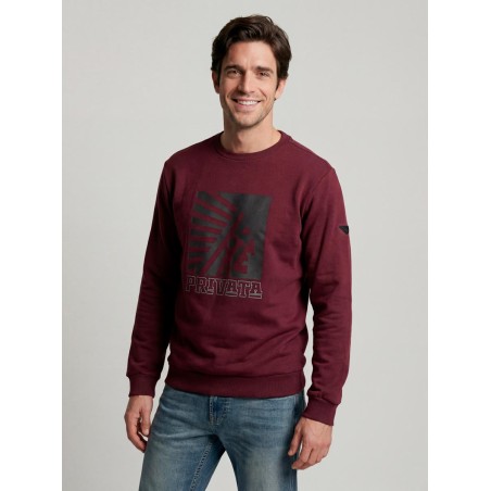 SUDADERA CON ESTAMPADO GRÁFICO FRONTAL