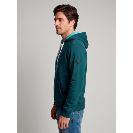 SUDADERA CON ESTAMPADO GRÁFICO FRONTAL