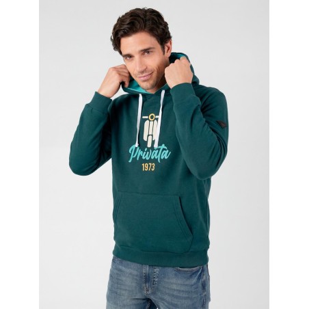 HOODIE WITH PRIVATA GRAPHIC