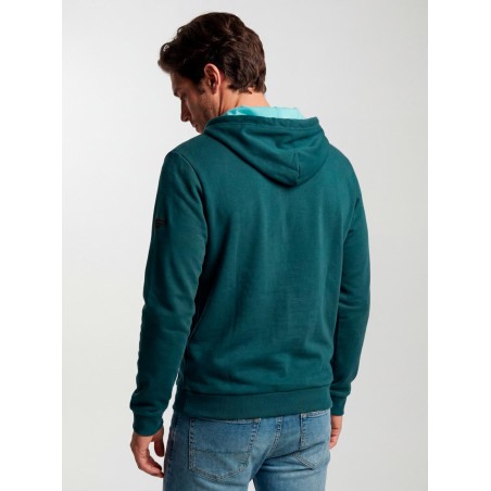 SUDADERA CON ESTAMPADO GRÁFICO FRONTAL