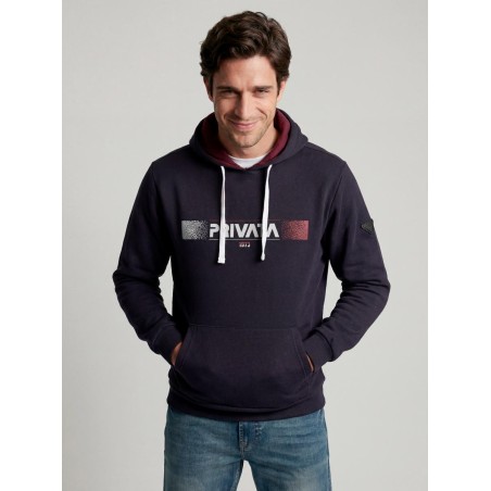 HOODIE WITH PRIVATA GRAPHIC