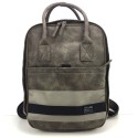 Mochila Strip marrón