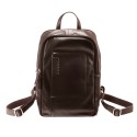 Mochila hombre piel marrón