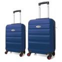 TROLLEY ABS NAVY SET 2 UNIDADES 48/63CM