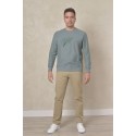 SUDADERA MANGA LARGA CUELLO REDONDO