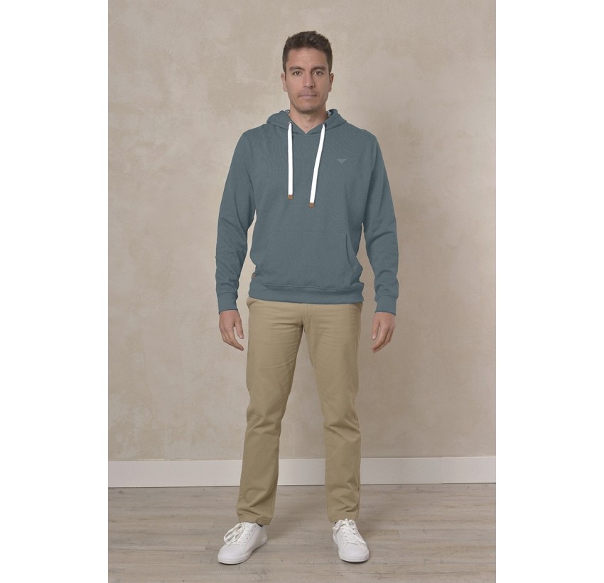 SUDADERA BÁSICA CON CAPUCHA