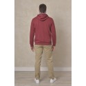 SUDADERA BÁSICA ABIERTA CON CAPUCHA