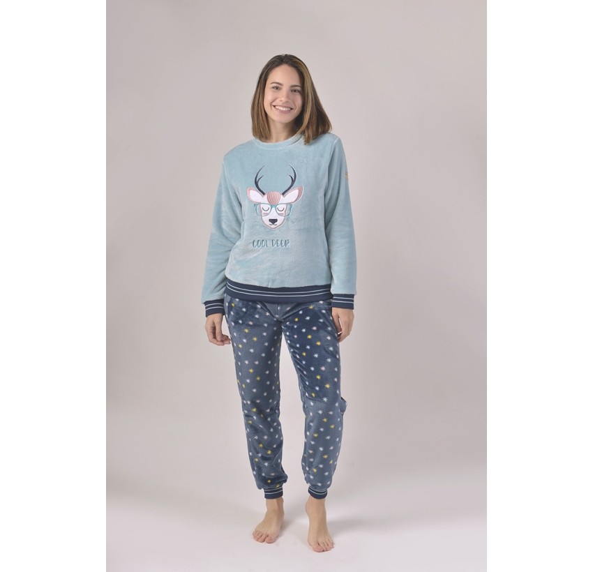 PIJAMA CORALINA MUJER