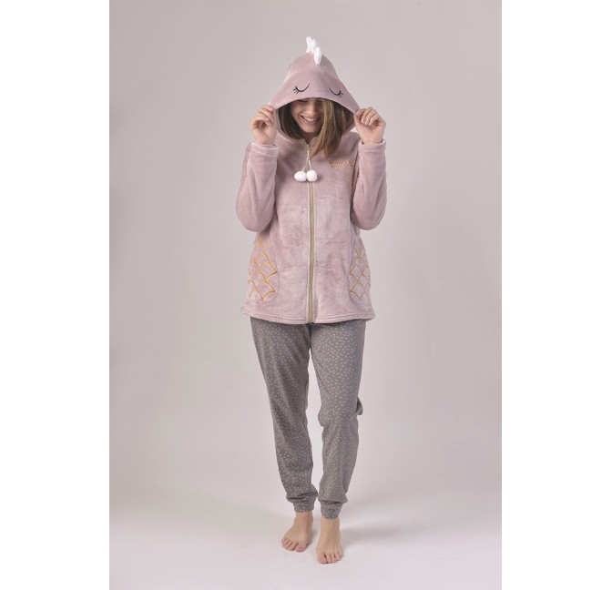 PARKA CORALINA CAPUCHA MUJER