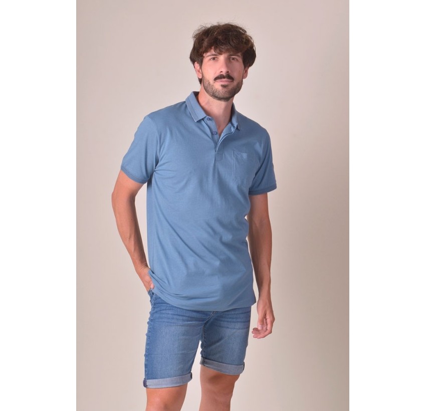 POLO BÁSICO PIQUÉ MANGA CORTA