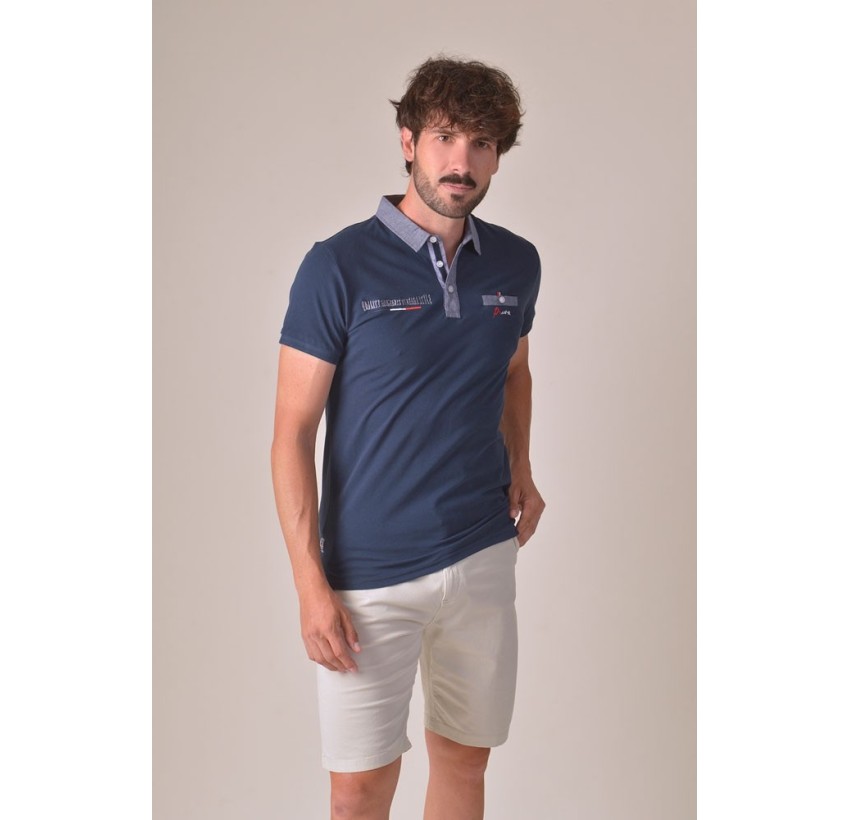 POLO PIQUÉ MANGA CORTA