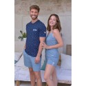 PIJAMA PUNTO MUJER