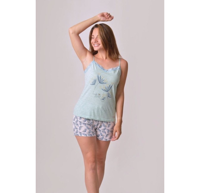 PIJAMA PUNTO MUJER