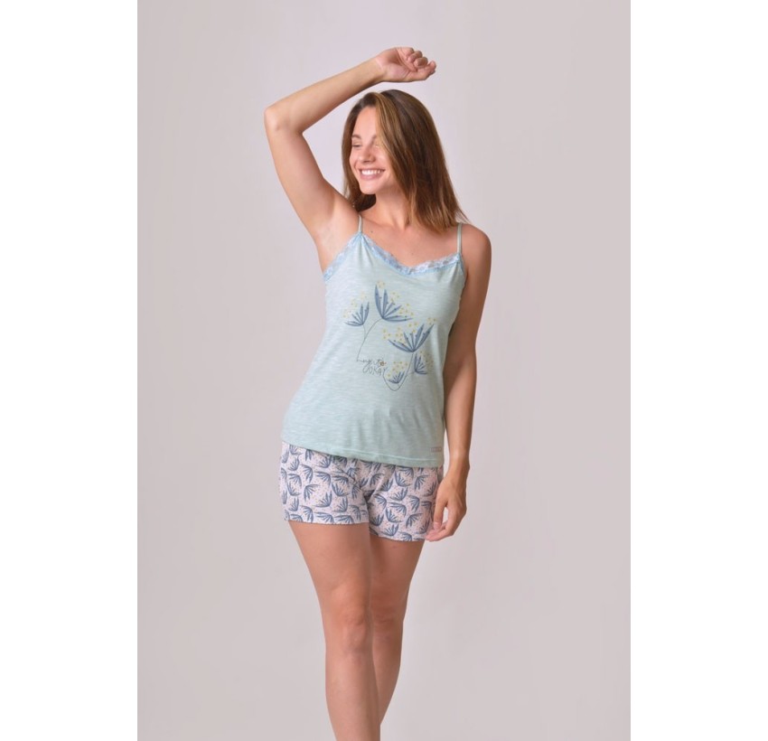 PIJAMA PUNTO MUJER