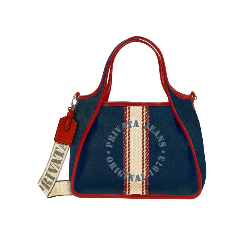 Bolso grande marino HABANA