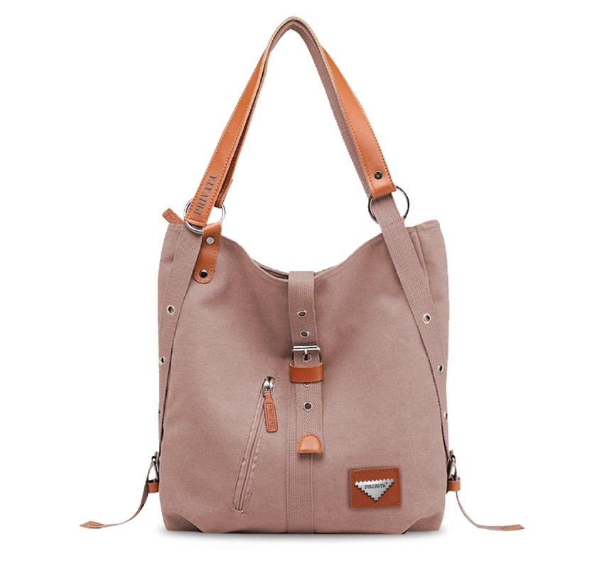 Bolso-mochila tostado SAHARA