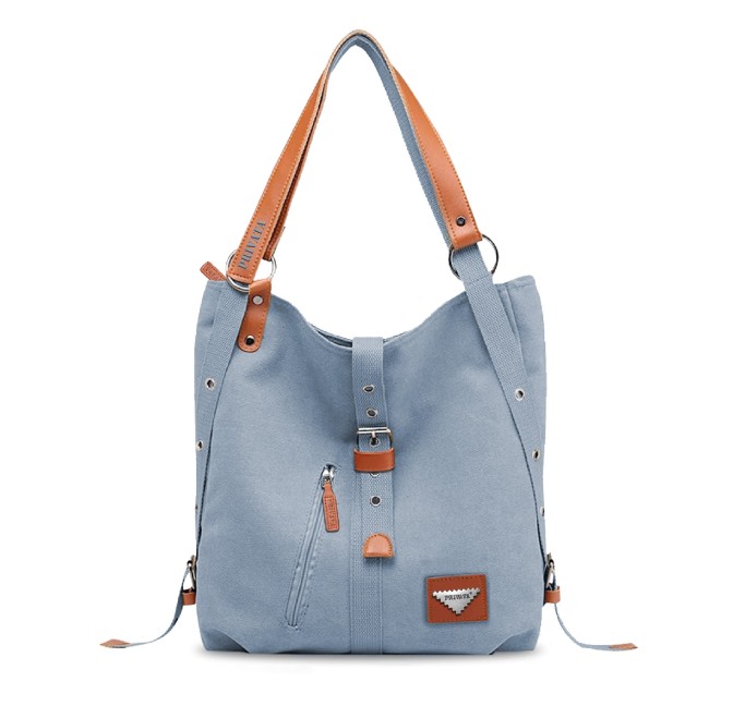 Bolso-mochila azul SAHARA
