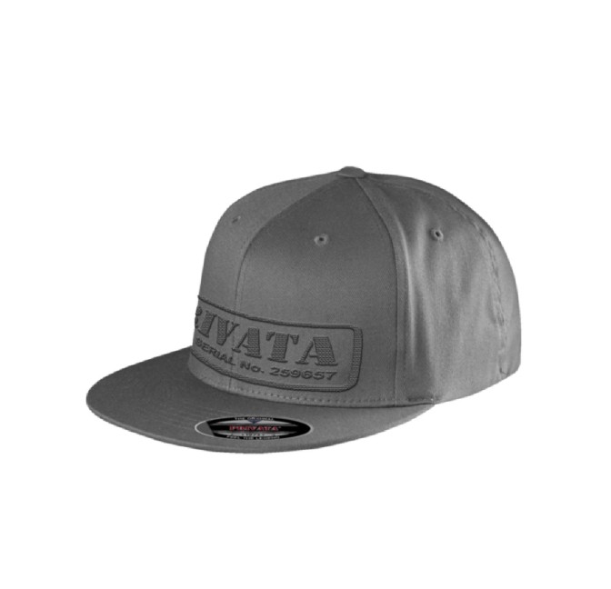 Gorra visera plana GRIS