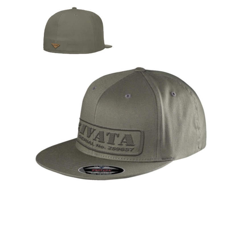 Gorra visera plana GRIS