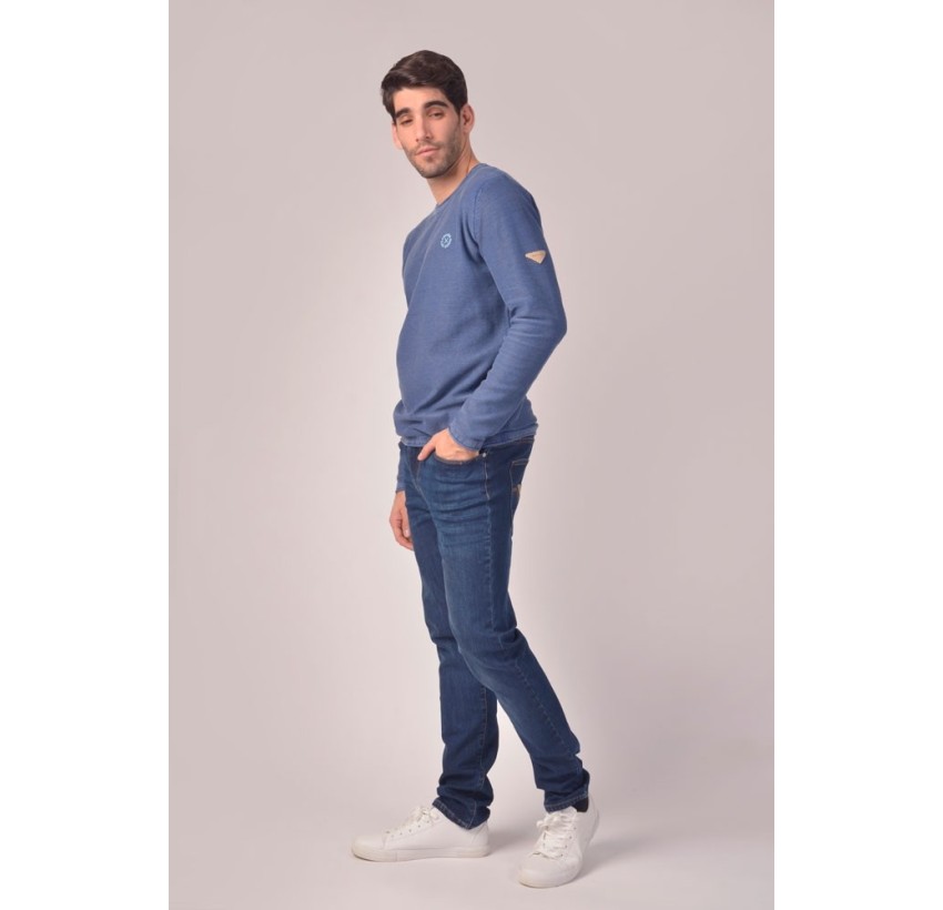 jersey-punto-cuello-redondo