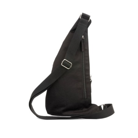 Mochila cruzada de hombre Antares en nylon color negro